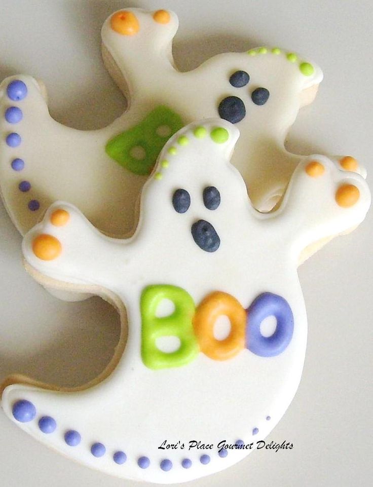 ghost cookie decoration