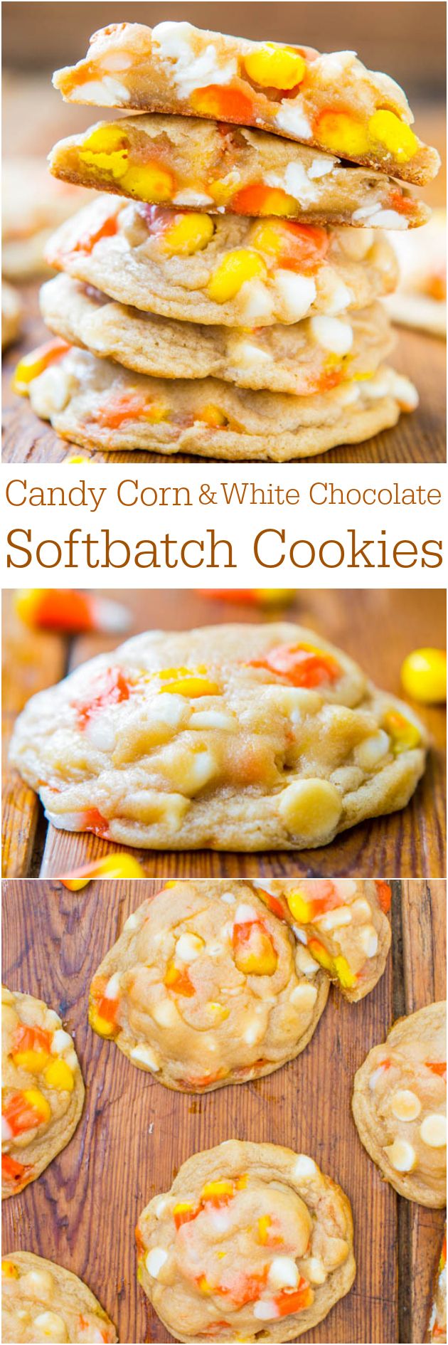 candy corn cookies. Sorry to all my dieting friends Pinterest feeds!