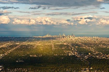 View of Chicago.
