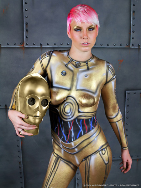 C3PO like you've never seen before. 