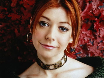 Alyson Hannigan from Buffy, hey that's two cute Jews on one show.